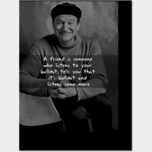 Robin Williams inspiration quote Posters and Art